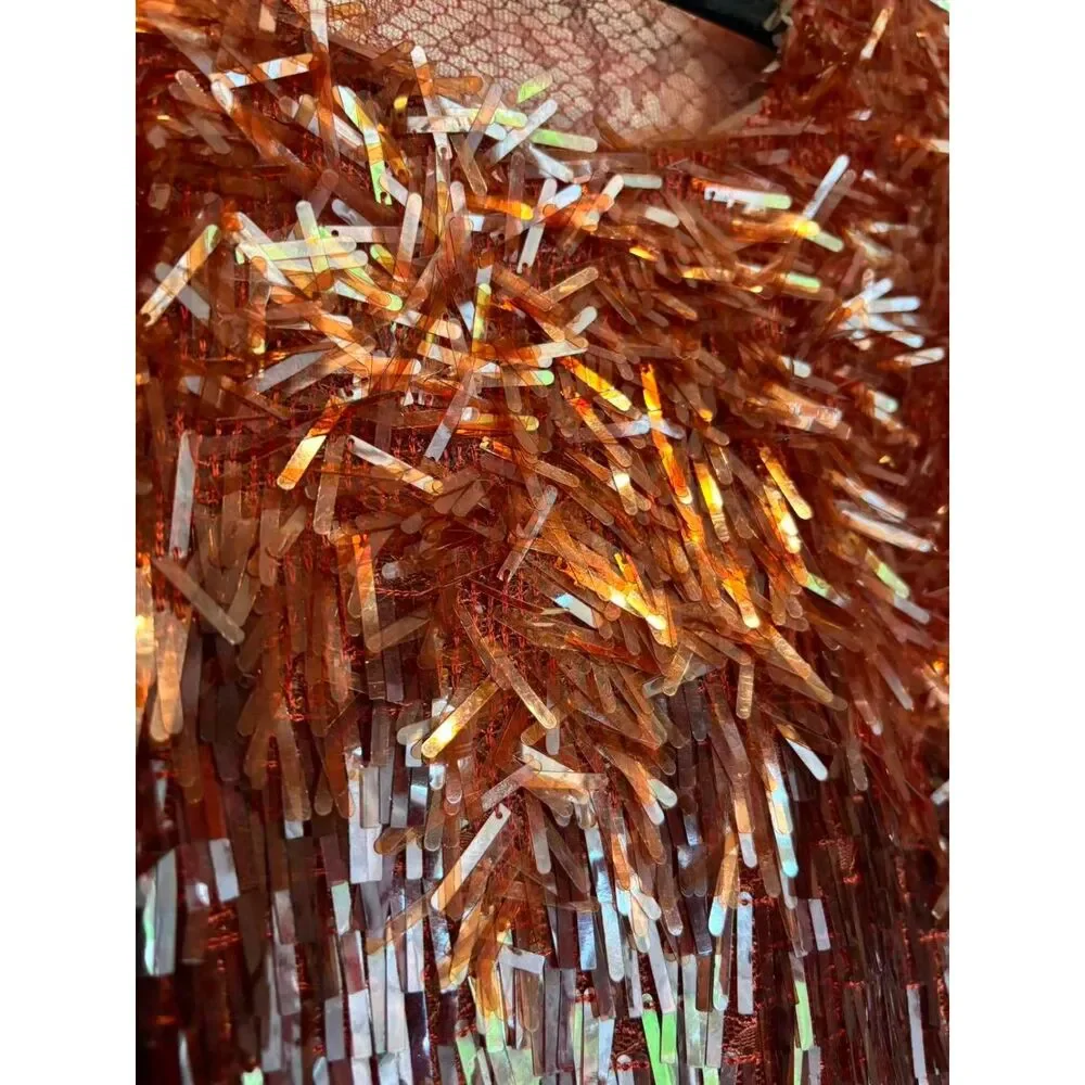 Gucci 2010 sequin lace dress Runway size US 2 - Picture 9 of 14